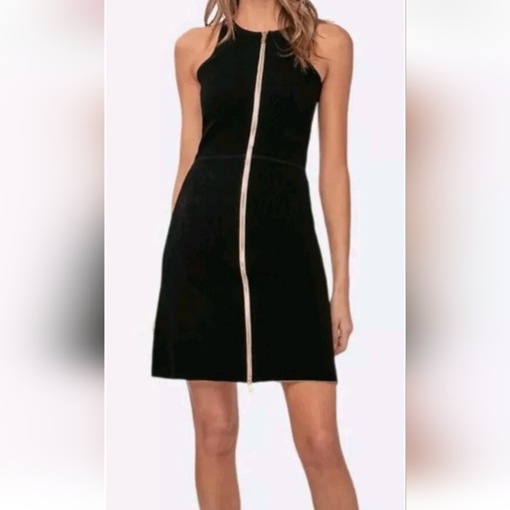 AS by DF Women’s Small Black Ribbed Bound Dress New with Tags